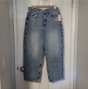 Free People We The Free Frank High Rise Dad Jeans 31